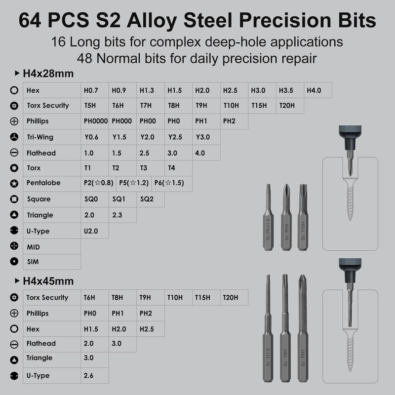 Load image into Gallery viewer, 🔥Hot Sale 🔥 68 In 1 Mini Precision Electric Screwdriver Set
