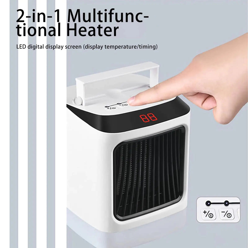 Load image into Gallery viewer, Relaxin Products Premium Portable 2-in-1 Space Heater and Cooler
