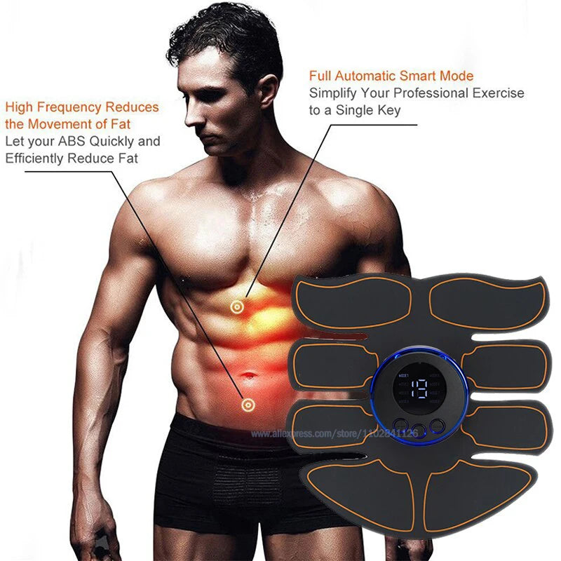 Load image into Gallery viewer, USB Rechargable EMS Muscle Stimulator Electric Massage Therapy
