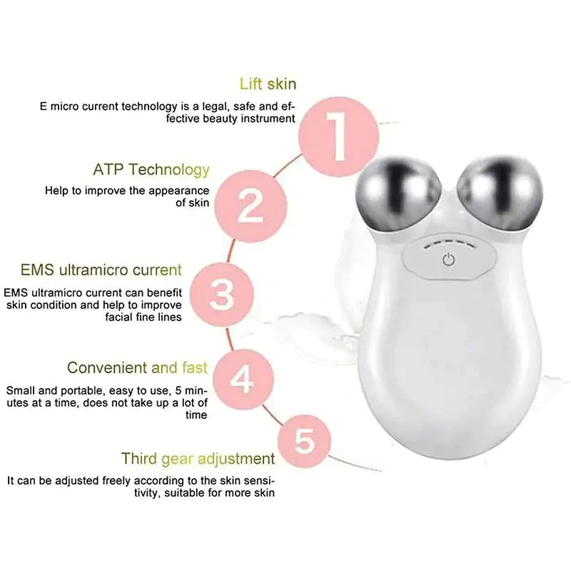 Load image into Gallery viewer, Beauty Microcurrent Facial Toning Massager
