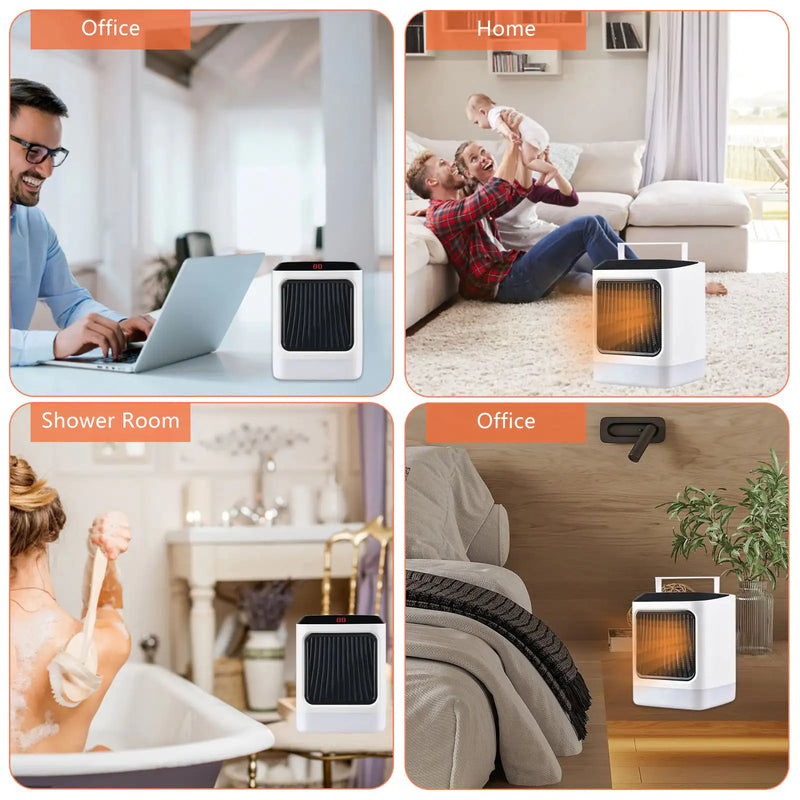 Load image into Gallery viewer, Relaxin Products Premium Portable 2-in-1 Space Heater and Cooler
